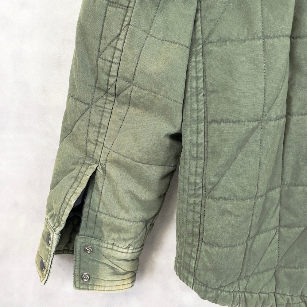 Hurley Mens Quilted Jacket Size‎ M Utility Military Skate Outdoor Grunge Street - Picture 7 of 16